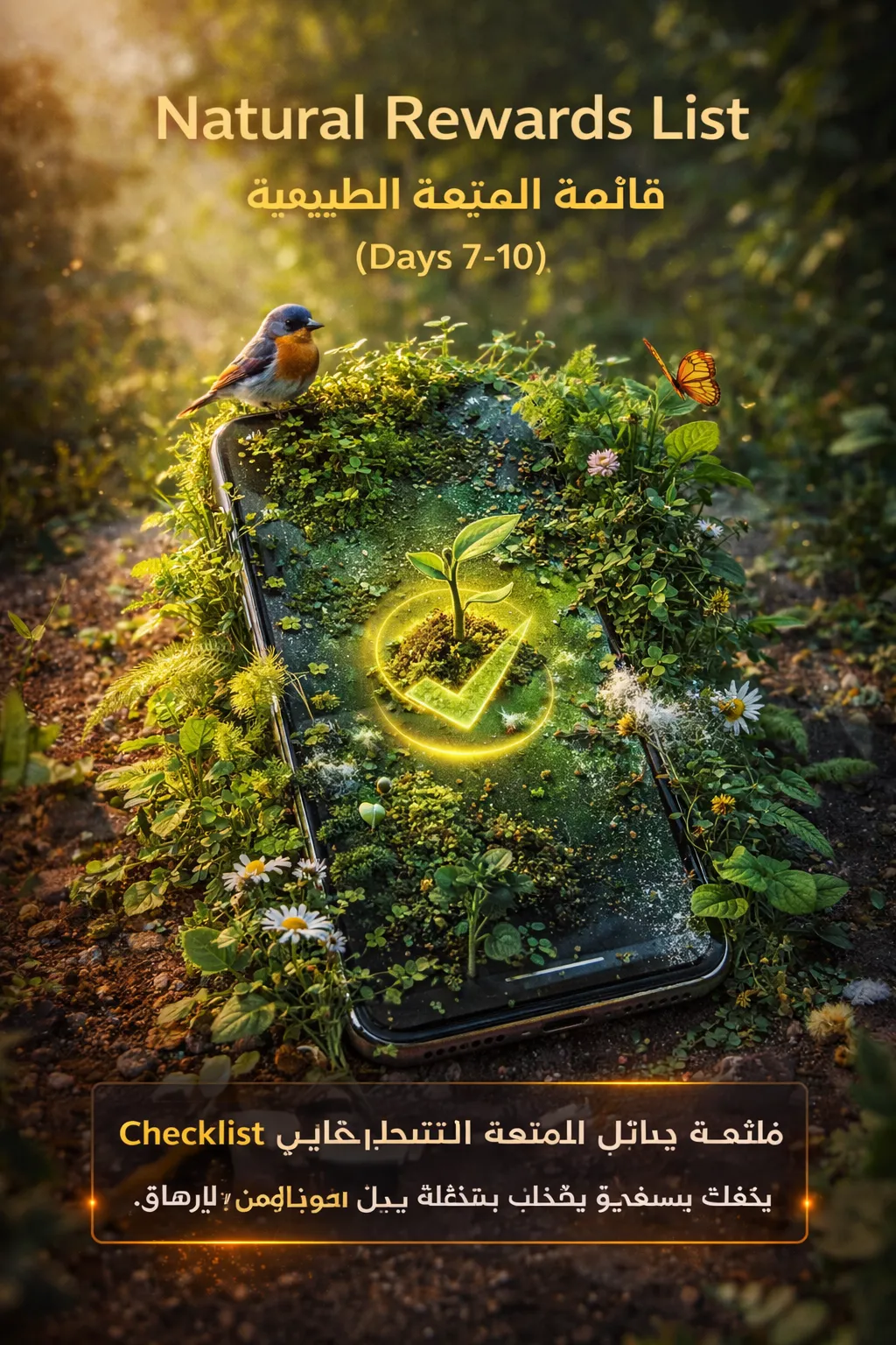 🌱 Natural Rewards List (Days 7–10)